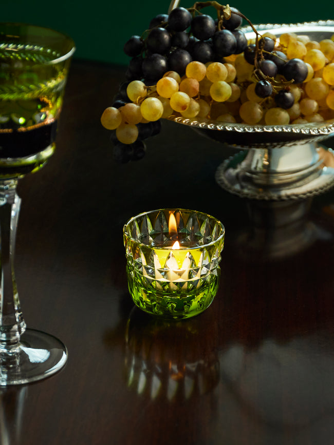 Cristallerie De Montbronn - Seville Hand-Blown Crystal Candle Holder -  - ABASK
