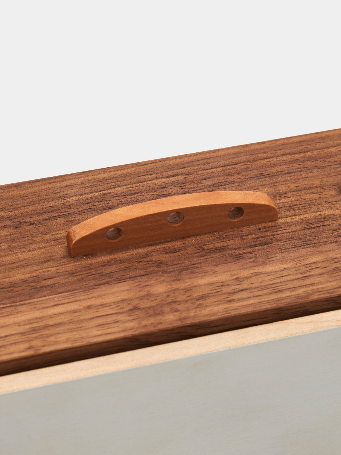 Matthew Kenney - Wood Small Desk Tidy - Cream - ABASK