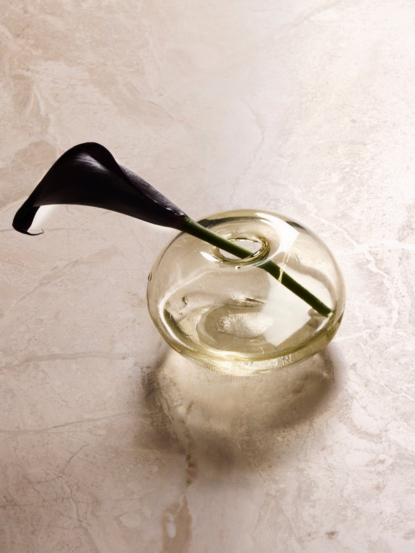 Vogel Studio - Hand-Blown Glass Bud Vase (5in/13cm) - Gold - ABASK