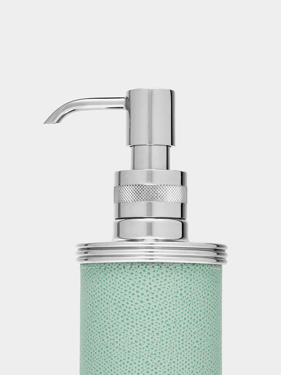 Giobagnara - Amalfi Leather Soap Dispenser - Light green - ABASK