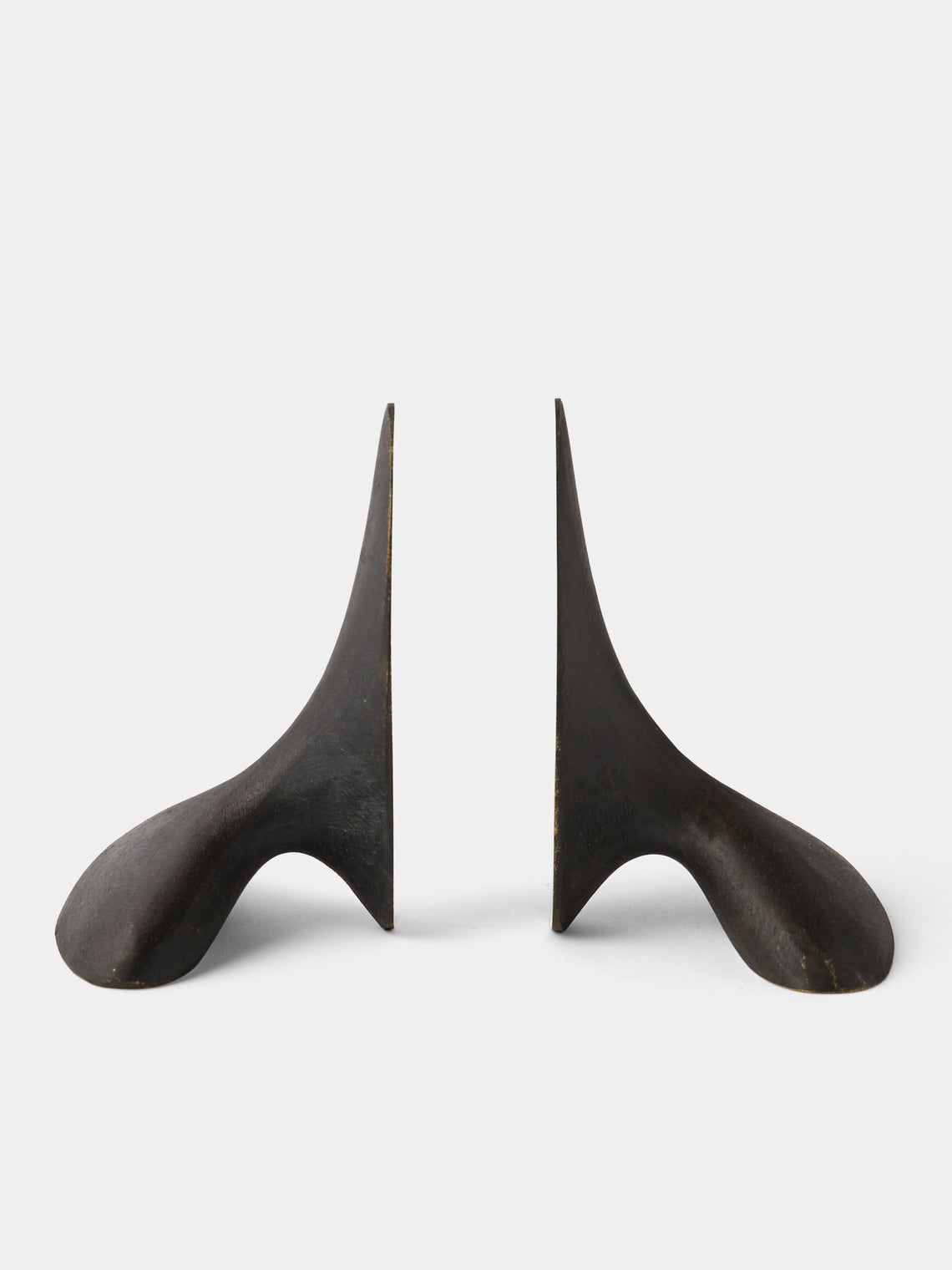 Carl Auböck - Brass Painted Bookends - Black - ABASK - 