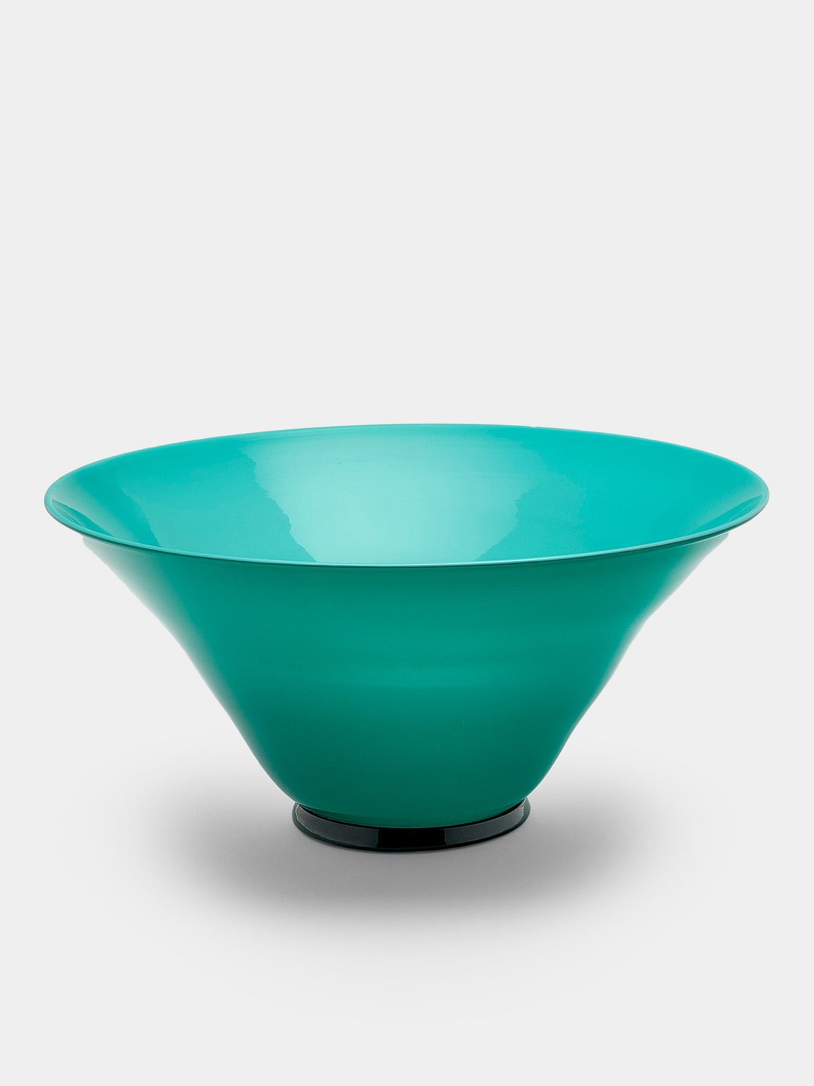 Antique and Vintage - 1980s Venini Murano Glass Bowl - Blue - ABASK - 