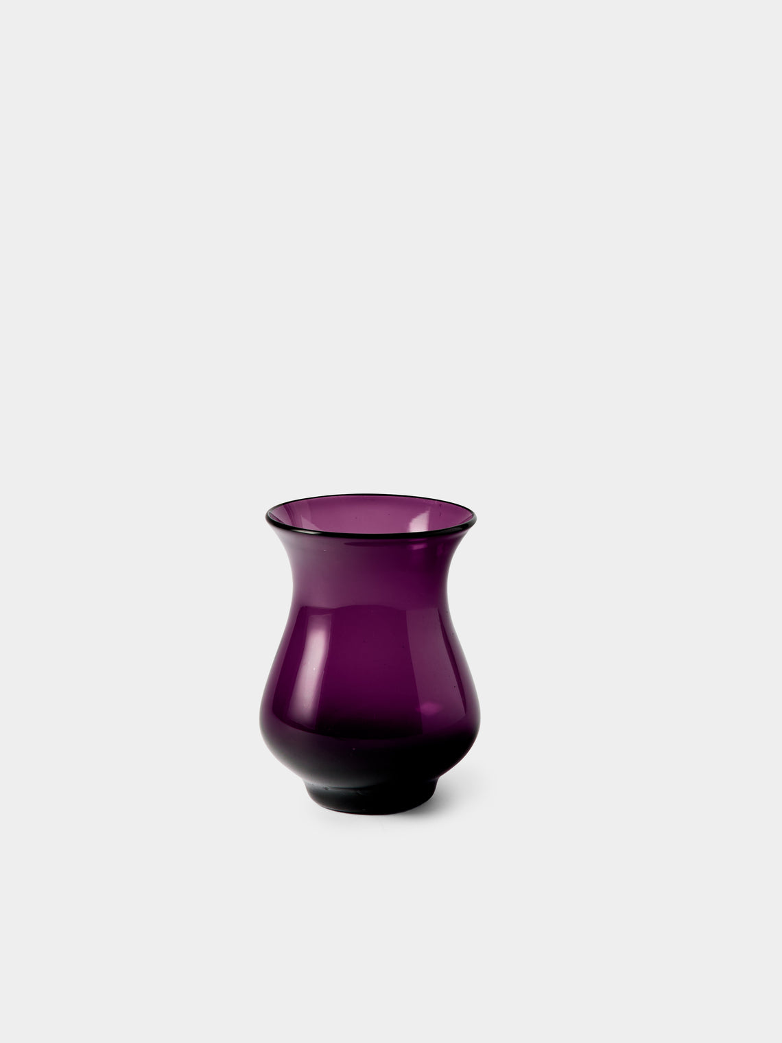 Antique and Vintage - Mid-Century Glass Bud Vases (Set of 8) - Purple - ABASK