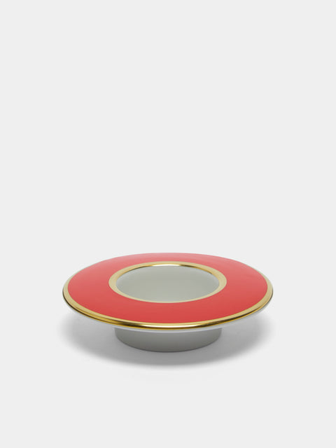Augarten - Hand-Painted Porcelain Tealight Holders (Set of 2) -  - ABASK - 