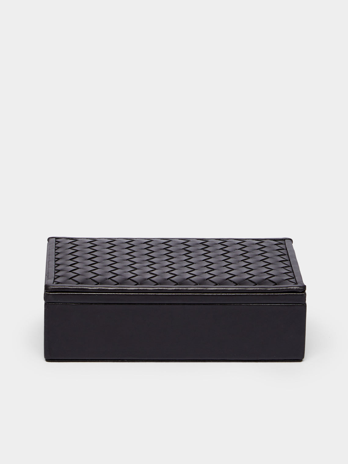 Riviere - Eva Woven Leather Playing Cards Holder -  - ABASK - 