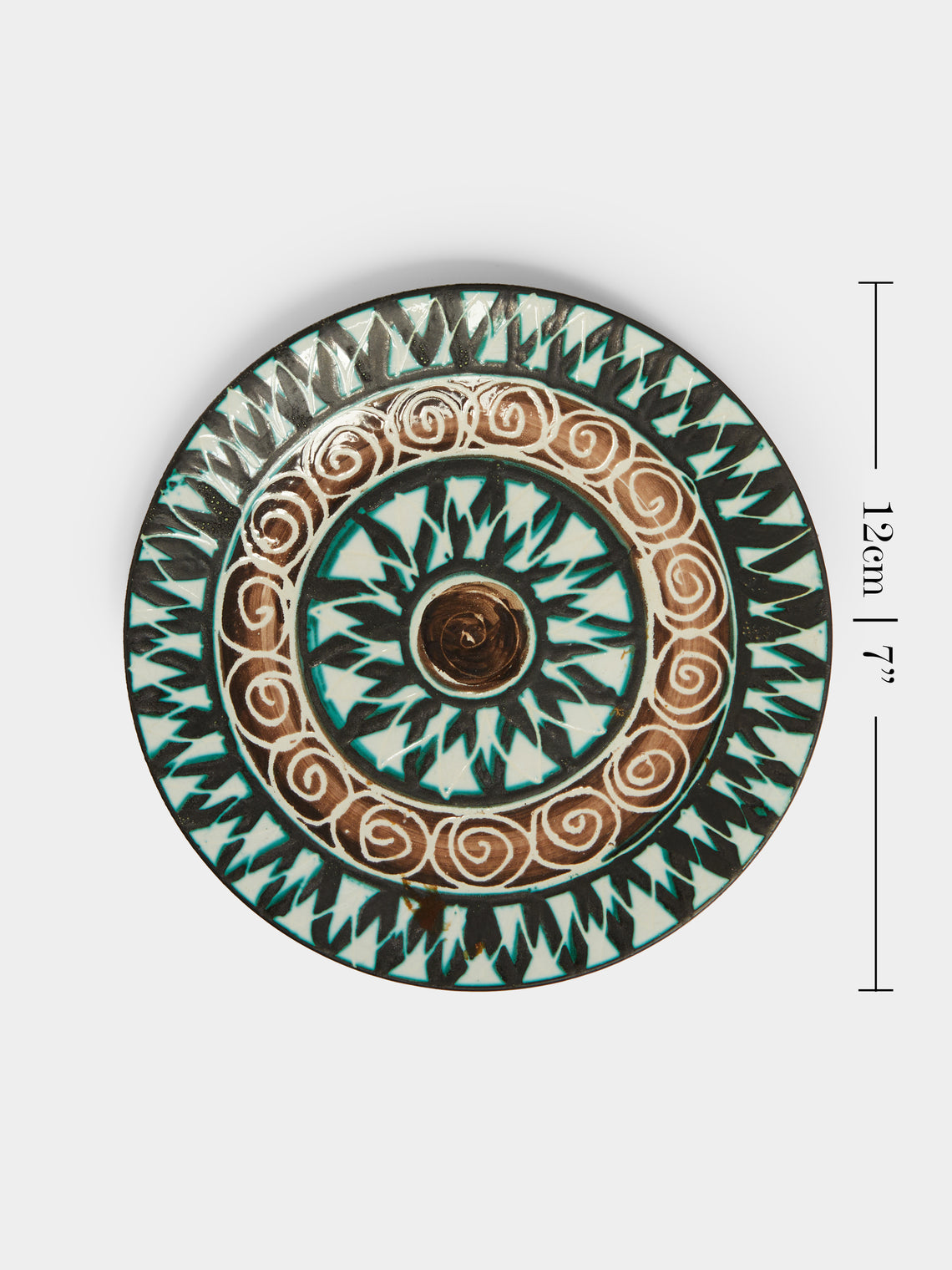 Antique and Vintage - 1960s Robert Picault Ceramic Plate -  - ABASK
