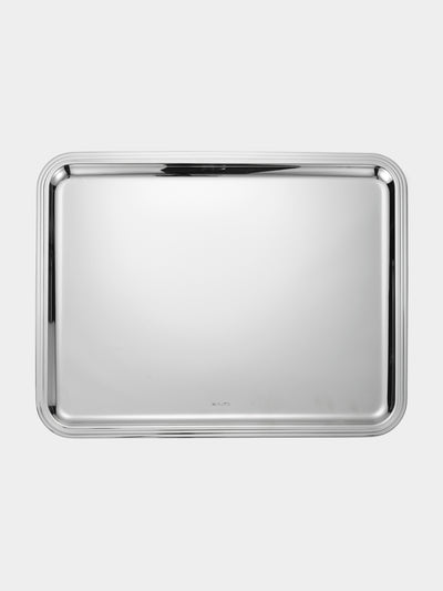 Christofle - Albi Silver-Plated Tray (17in/43cm) - Silver - ABASK - 