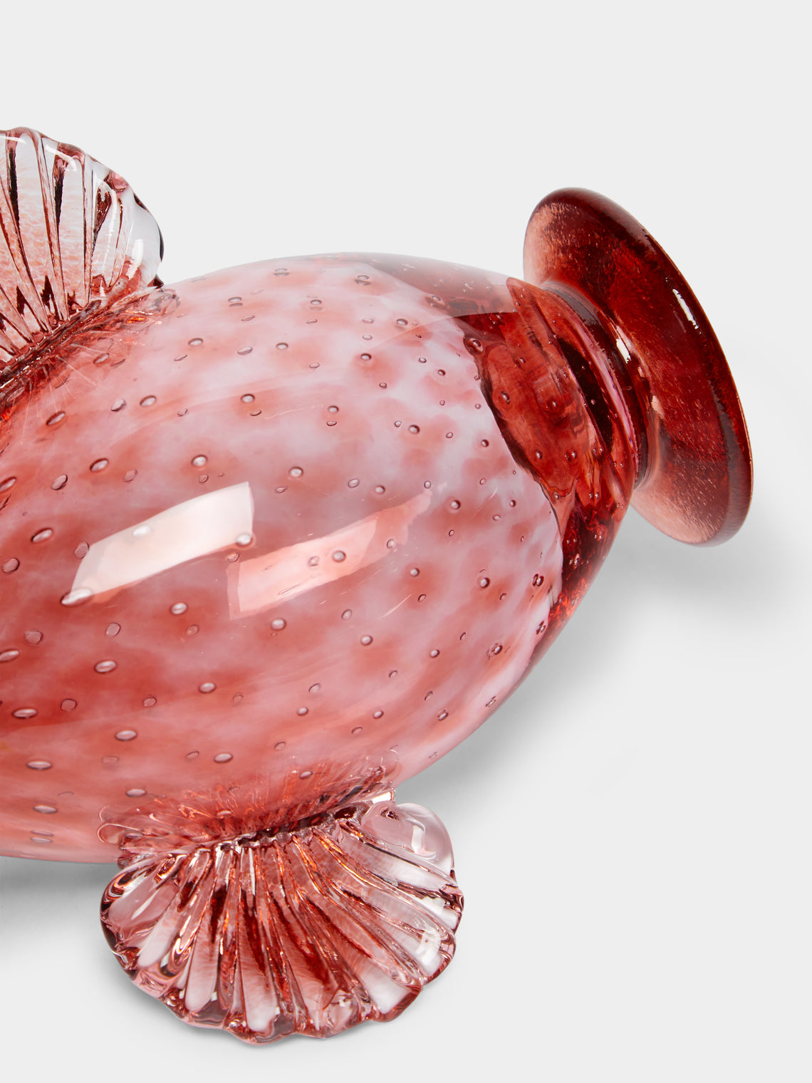 Stewart Hearn - Owl Hand-Blown Glass Jug -  - ABASK