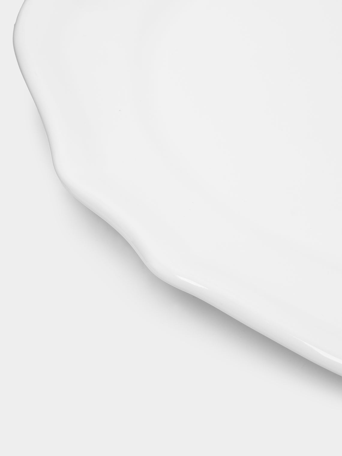Bourg Joly Malicorne - Festons Ceramic Large Serving Dish -  - ABASK