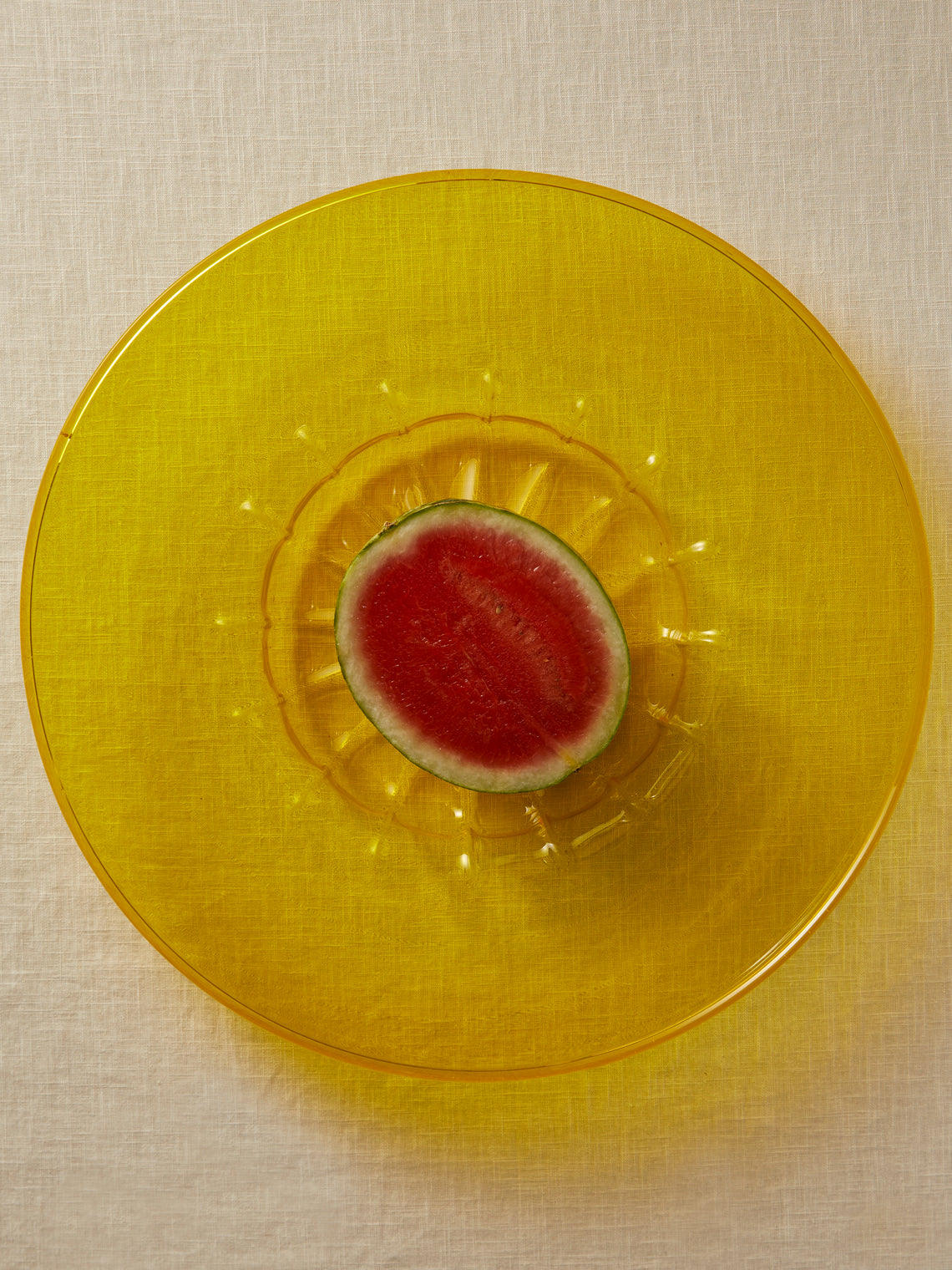 Antique and Vintage - 1930s Venini Murano Glass Bowl - Yellow - ABASK