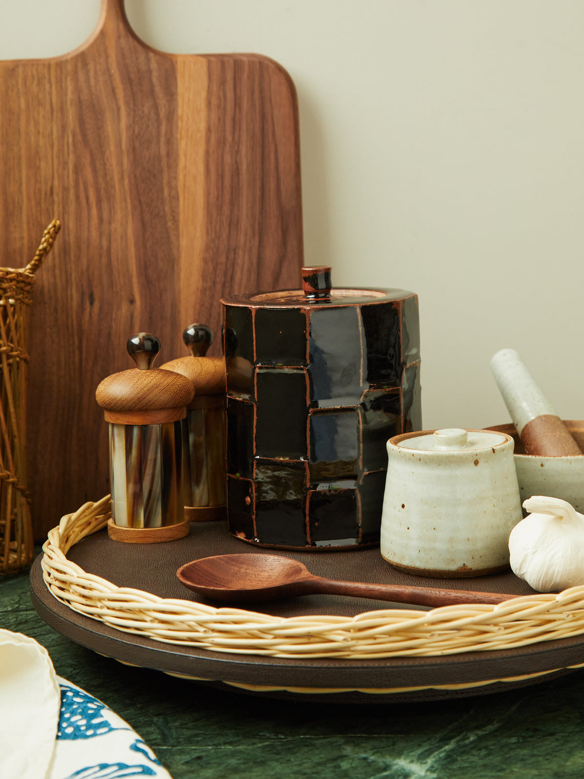 The Leach Pottery - Ceramic Lidded Jar -  - ABASK