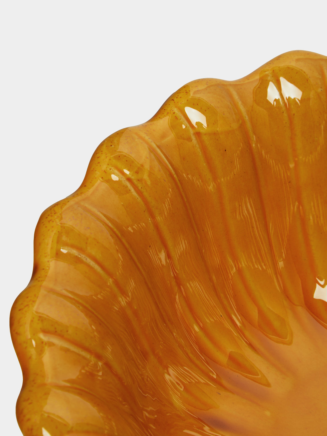 Poterie de Cliousclat - Slipware Serving Bowl -  - ABASK