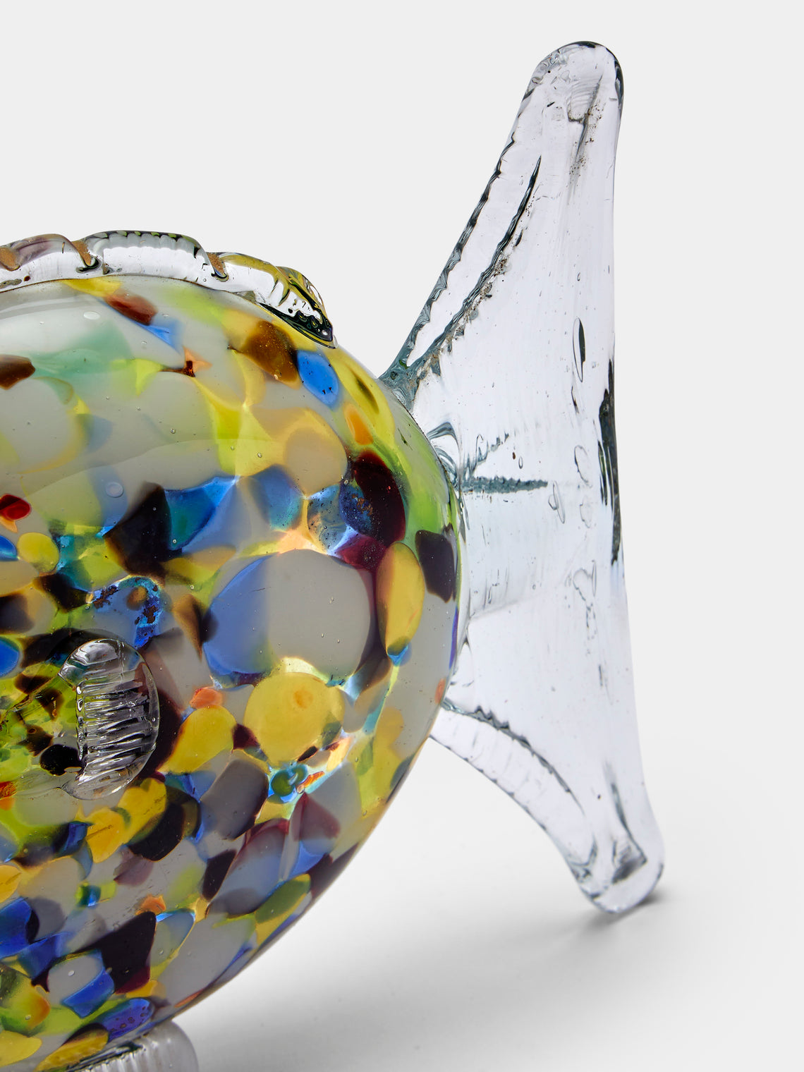 Antique and Vintage - Mid-Century Glass Fish Sculpture - Multiple - ABASK