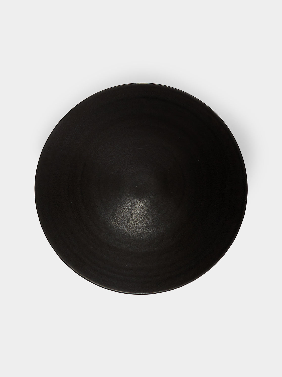 Lee Song-am - Black Clay Serving Bowls (Set of 2) -  - ABASK