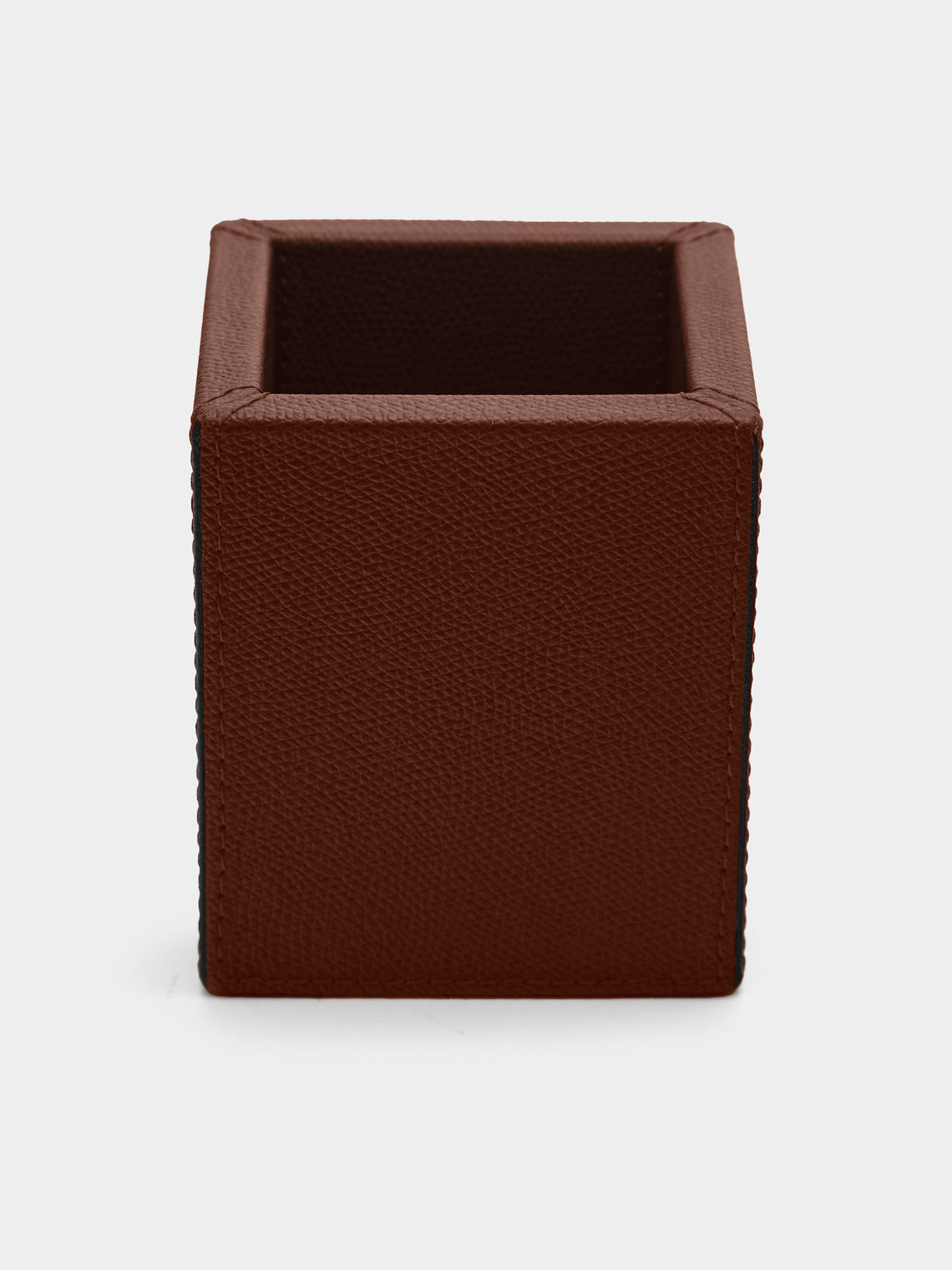 Giobagnara - Tim Leather Pen Holder - Brown - ABASK - 