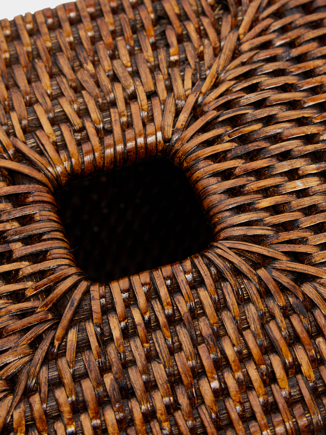 Decor Walther - Handwoven Rattan Tissue Box -  - ABASK