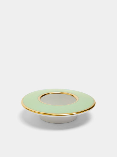 Augarten - Hand-Painted Porcelain Tealight Holders (Set of 2) -  - ABASK - 