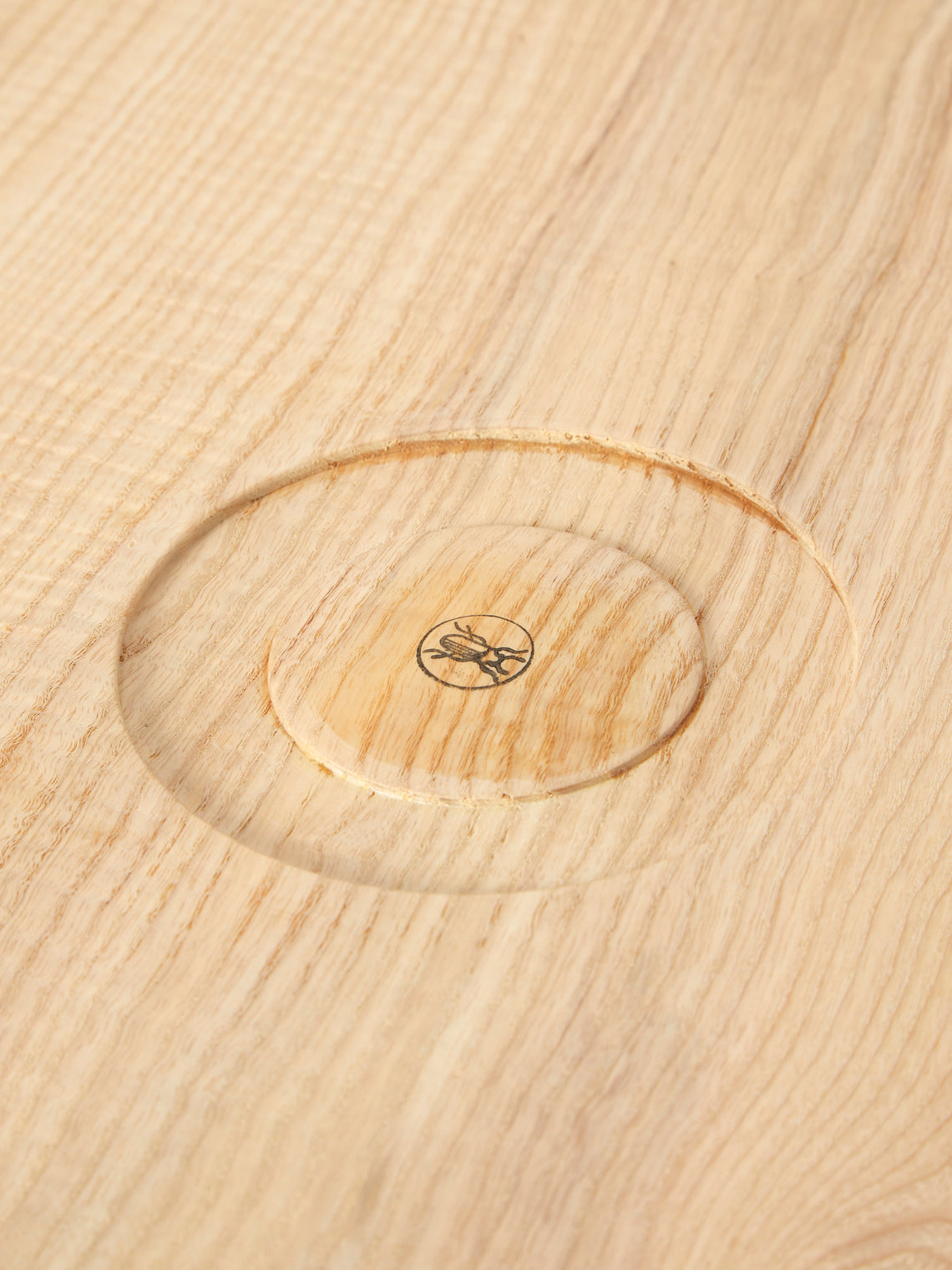 Marisa Klaster - Hand-Turned Oak Extra Large Platter - Brown - ABASK