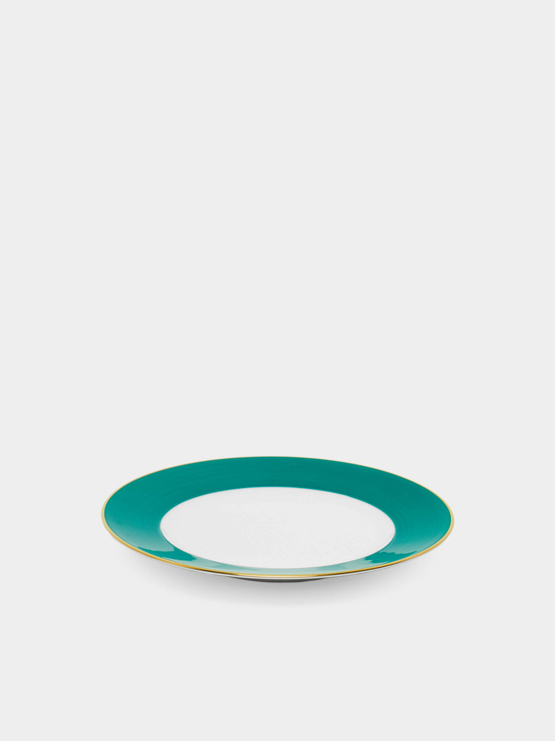 Robert Haviland & C. Parlon - Coco Hand-Painted Porcelain Salad / Dessert Plates – 7.5in/19cm (Set of 2) - Green - ABASK