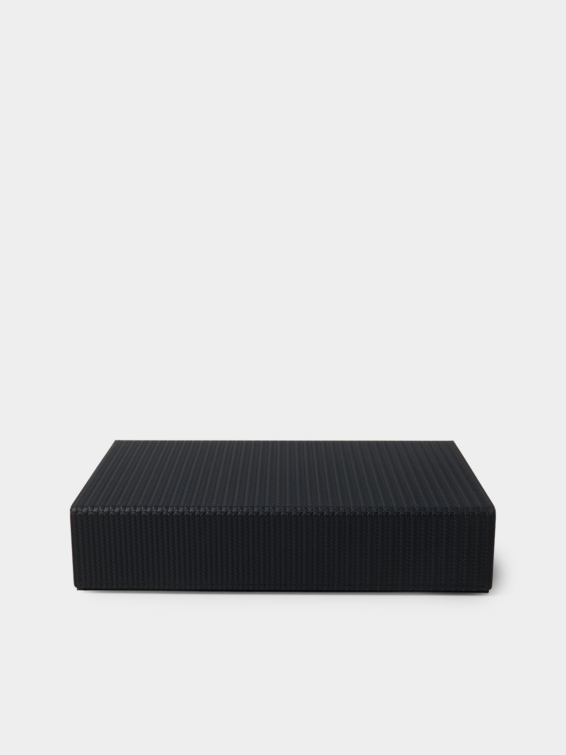 Pinetti - Leather Sunglasses Case - Navy - ABASK - 