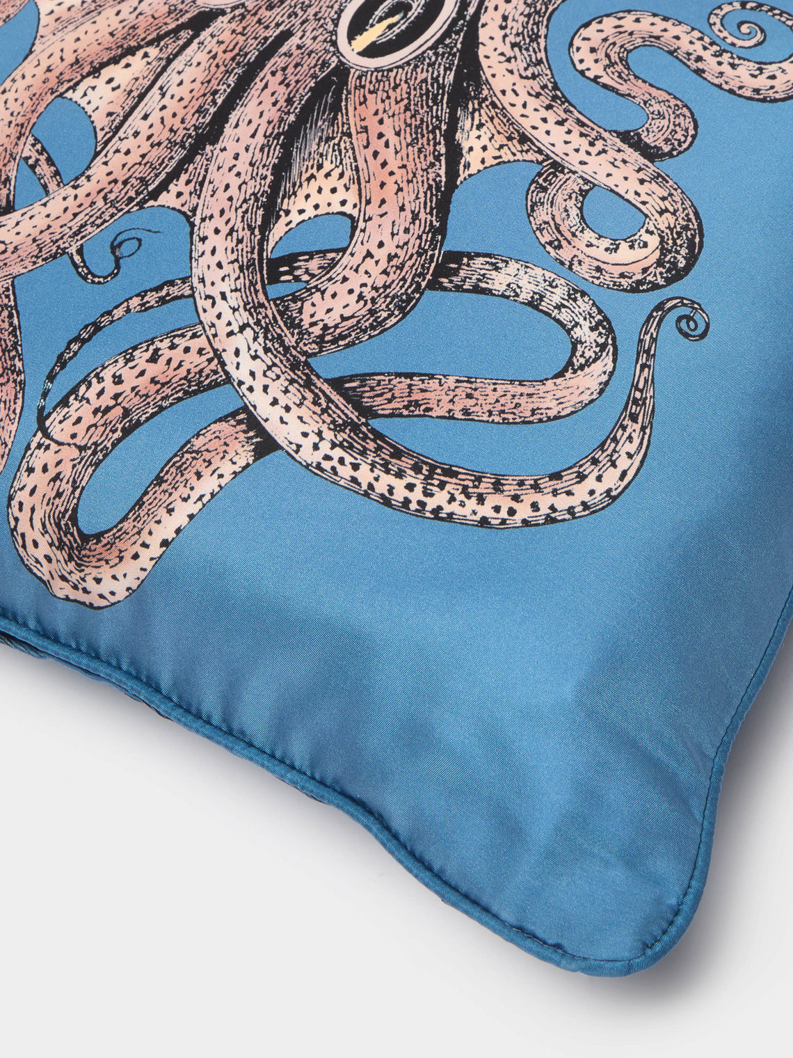 Fornasetti - Polipo Silk Cushion -  - ABASK