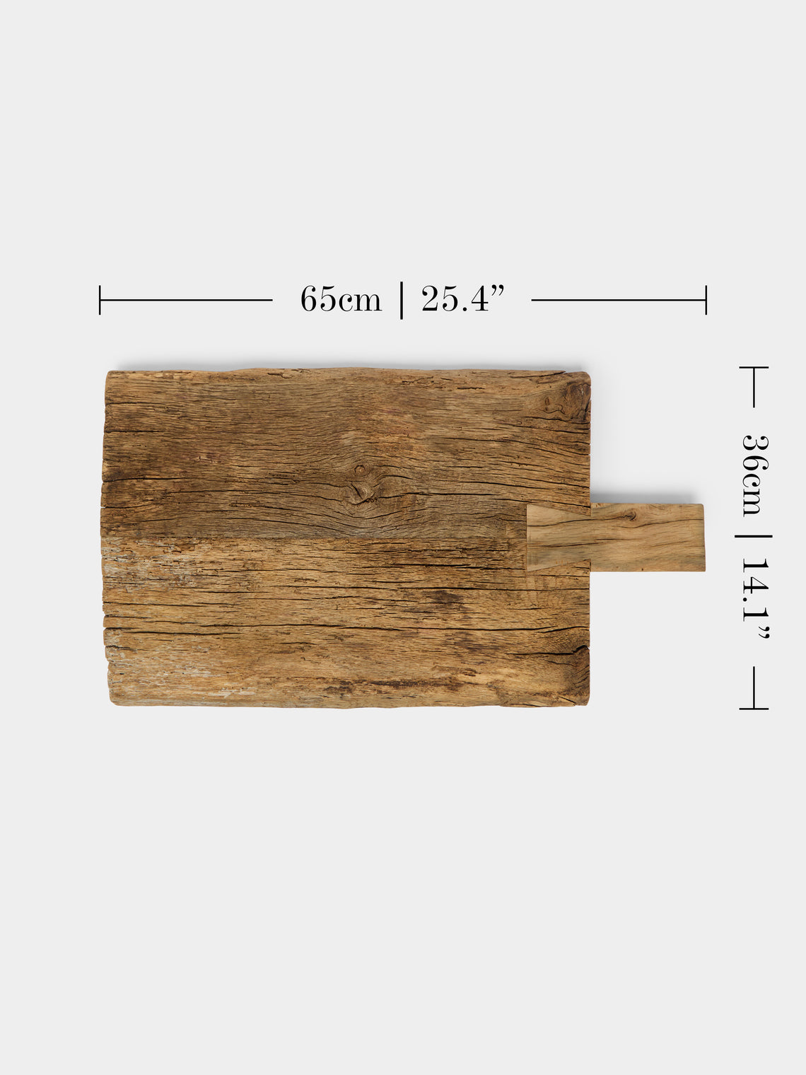 Art Brugi - Hand-Carved Reclaimed Oak Large Serving Board -  - ABASK