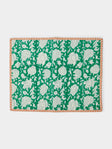 The Table Love - The Breakfast Hand-Printed Cotton Reversible Placemats (Set of 4) -  - ABASK - 
