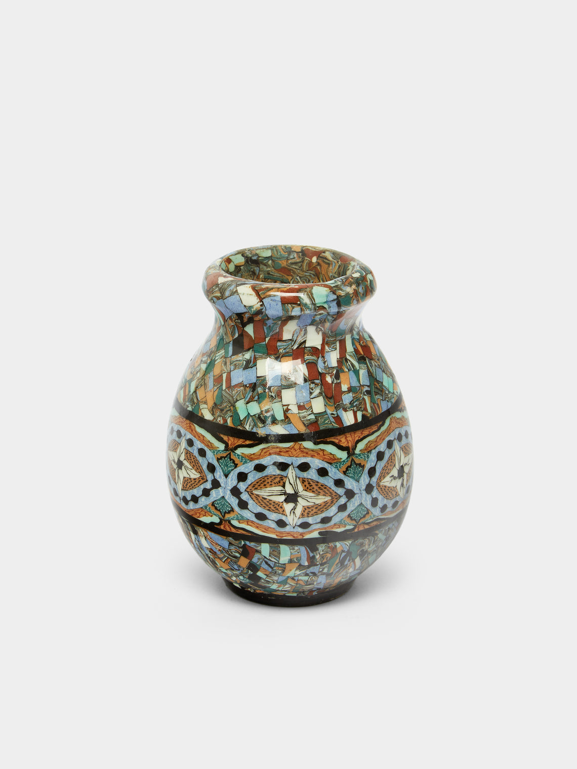 Antique and Vintage - 1950s Jean Gerbino Vallauris Ceramic Vase -  - ABASK - 