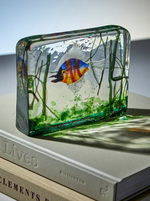 Antique and Vintage - 1960s Barbini Murano Glass Paperweight - Multiple - ABASK
