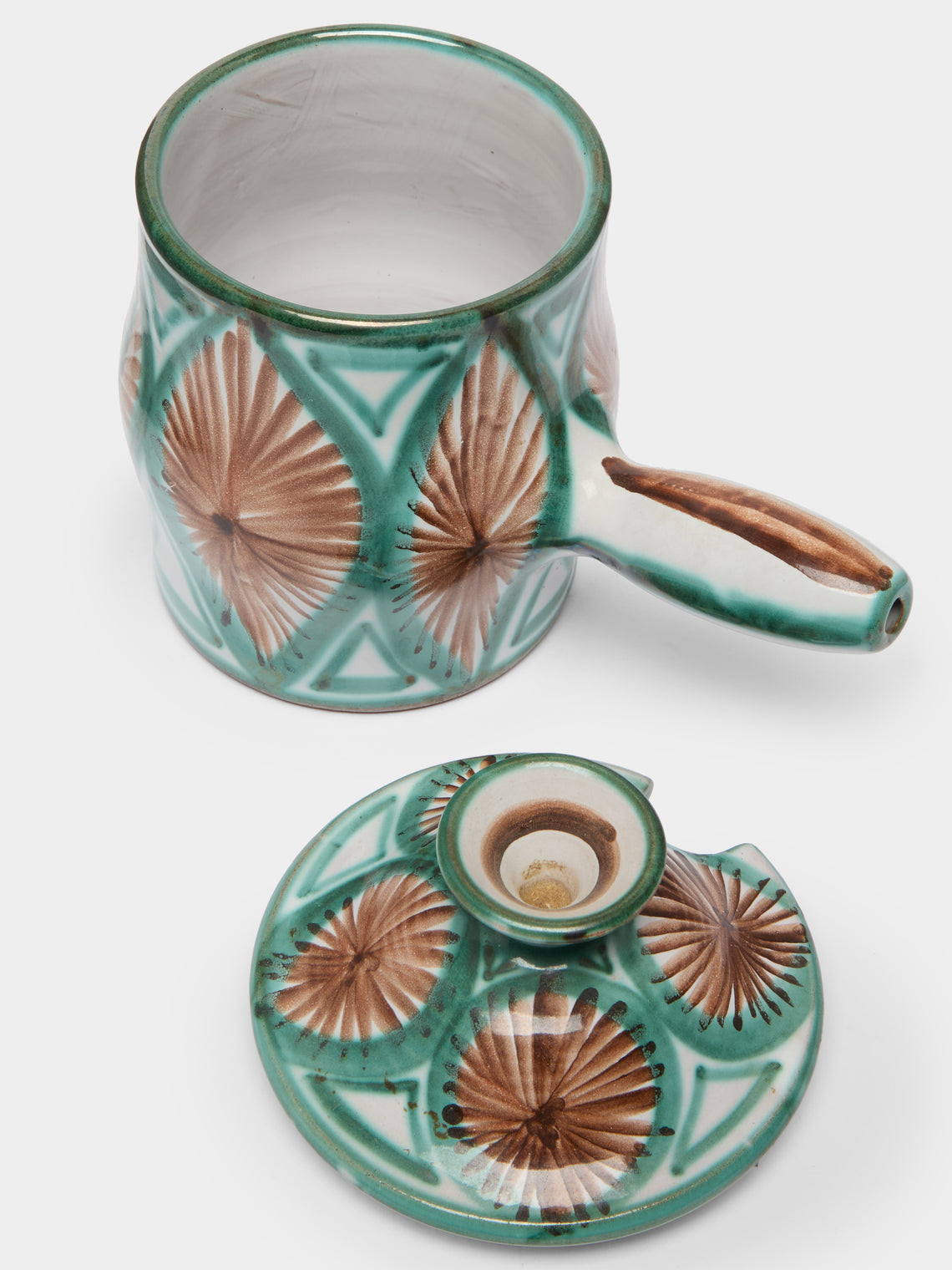 Antique and Vintage - 1950s Robert Picault Ceramic Pickle Pot -  - ABASK