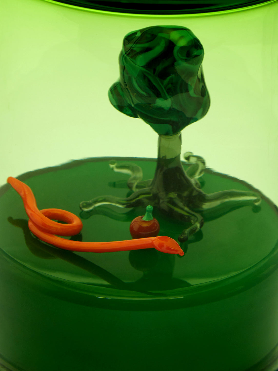 Green Wolf Lighting by Solange Azagury-Partridge - Eden Hand-Blown Murano Glass Portable Table Light -  - ABASK