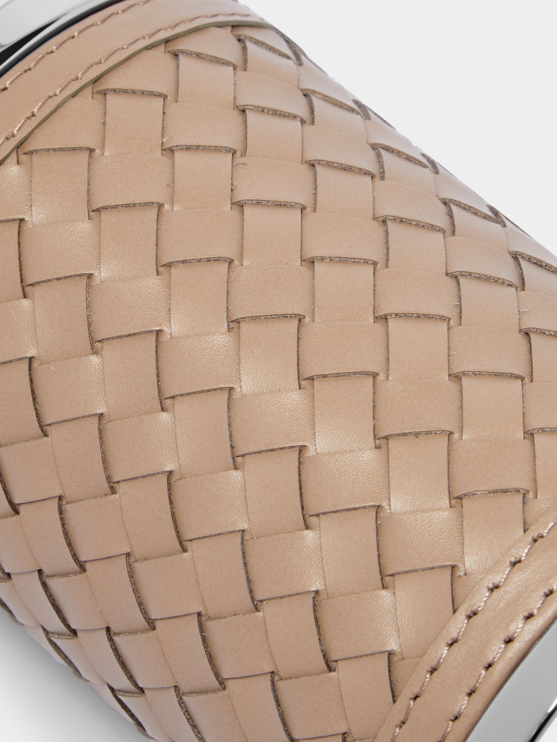 Riviere - Woven Leather Soap Dispenser - Tan - ABASK