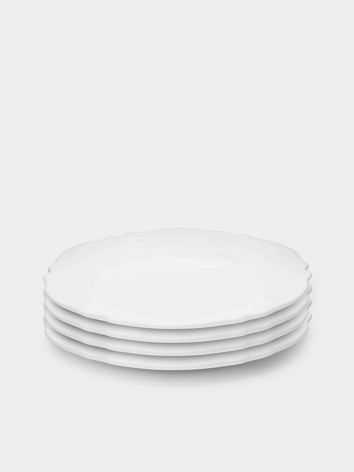 Bourg Joly Malicorne - Festons Ceramic Dinner Plates (Set of 4) -  - ABASK