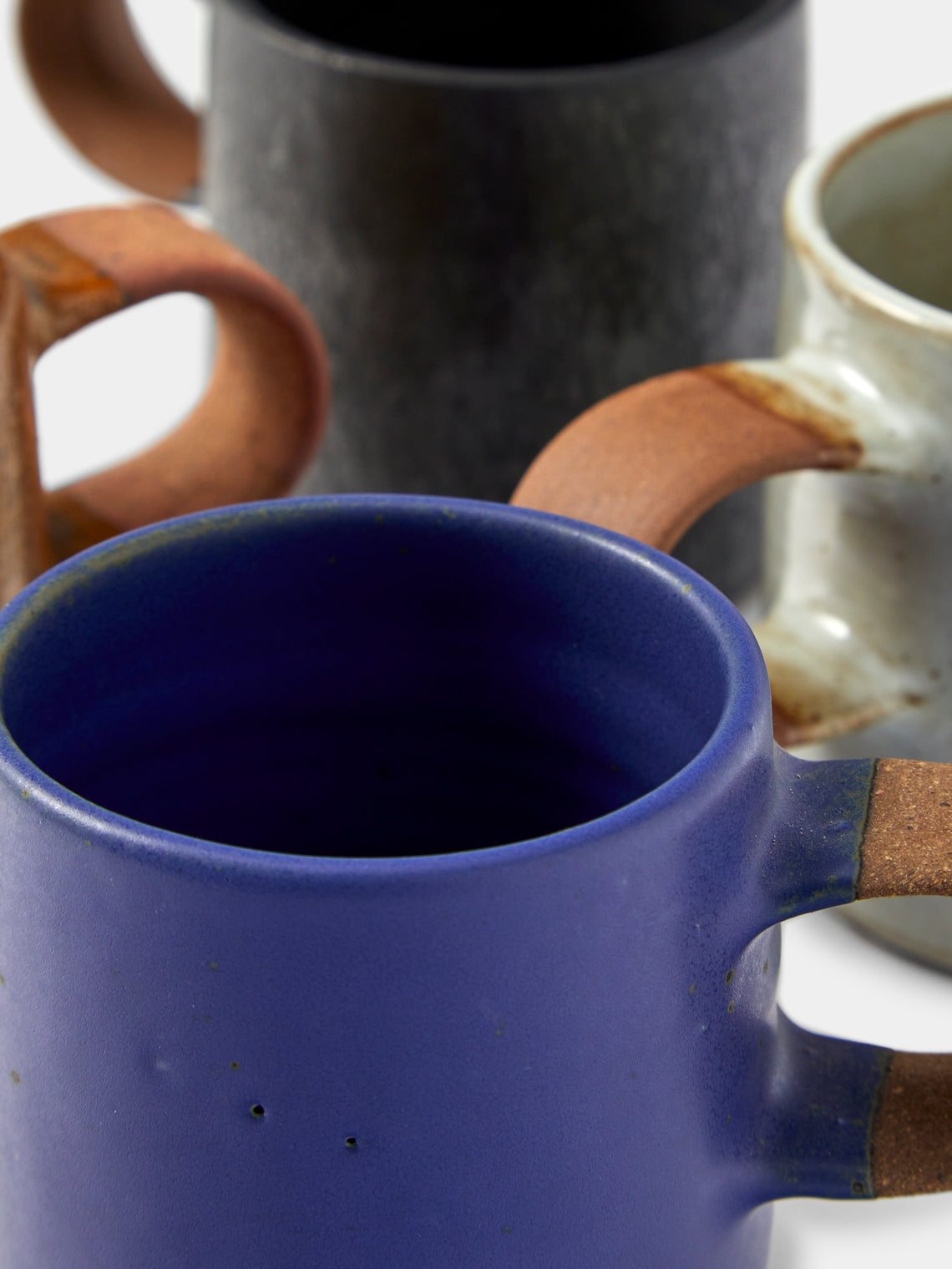 Shin Kibok - Ceramic Coffee Cups (Set of 4) - Multiple - ABASK