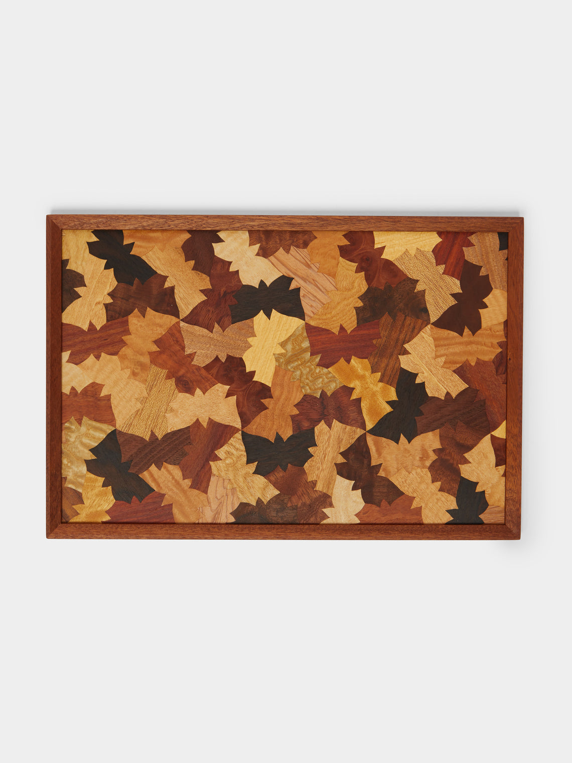 Mori Kougei - Poke Wood Rectangular Tray -  - ABASK - 
