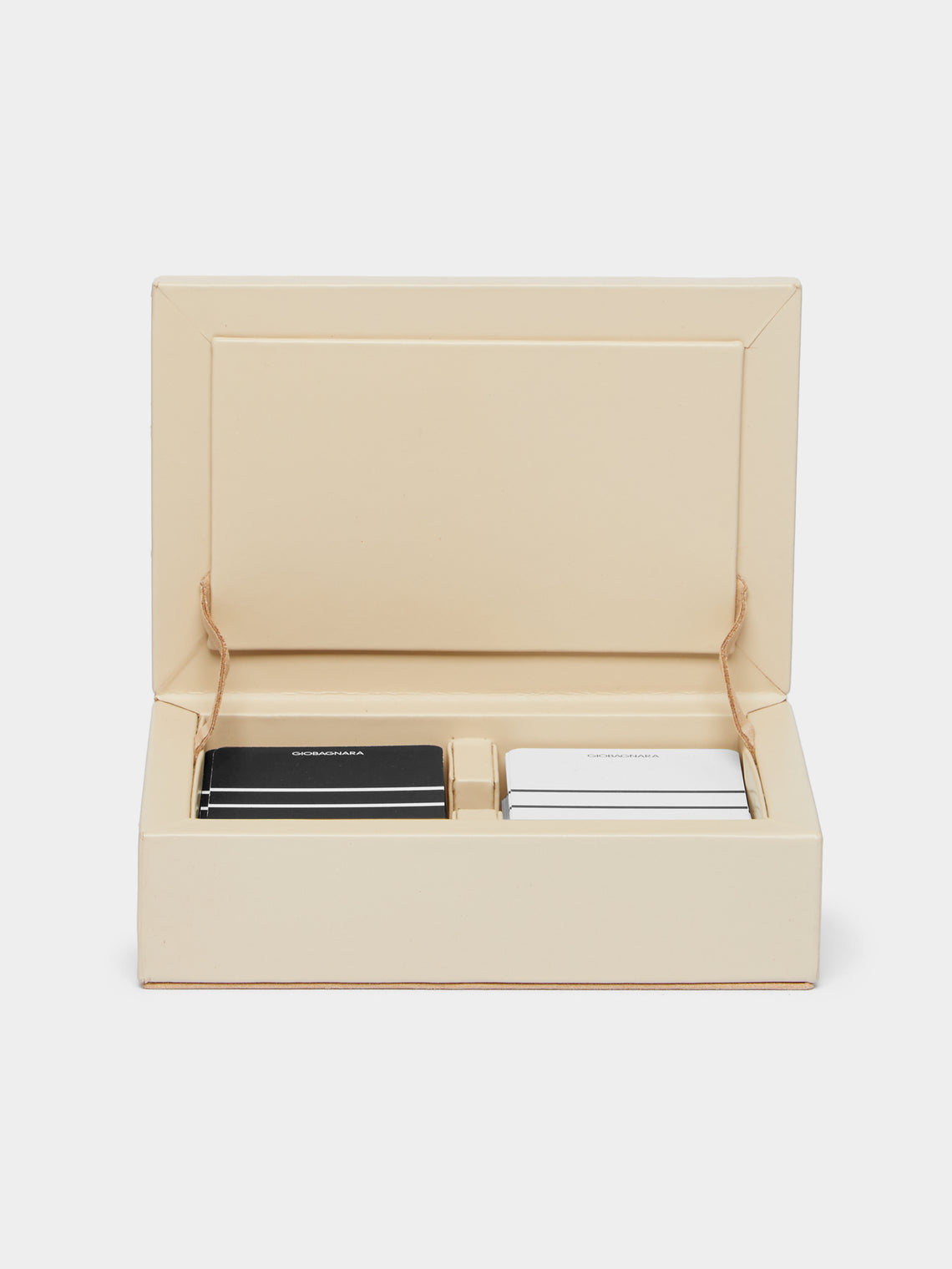 Riviere - Eva Woven Leather Playing Cards Holder -  - ABASK