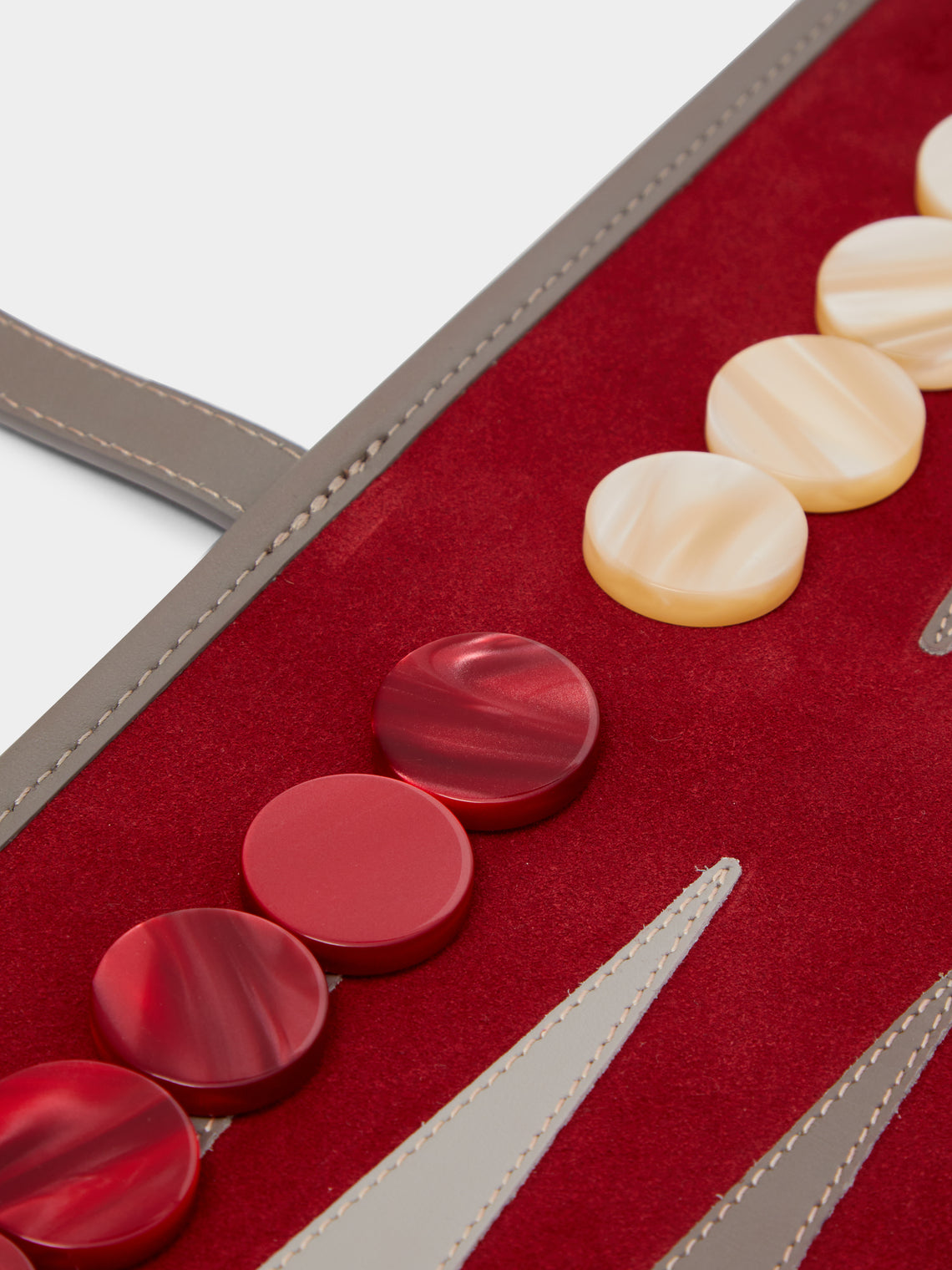 Hector Saxe - Leather Travel Backgammon Set -  - ABASK