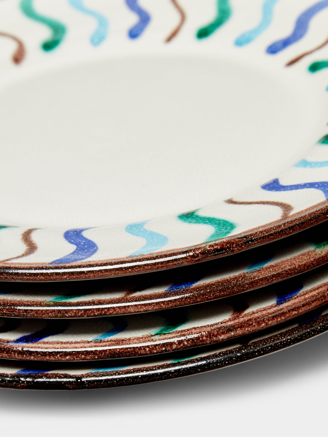 Ceramica Pinto - Vietri Hand-Painted Ceramic Side Plates (Set of 4) -  - ABASK