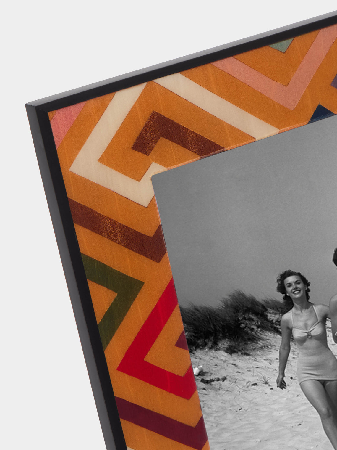Biagio Barile - Labyrinth Wood Inlay Photo Frame -  - ABASK
