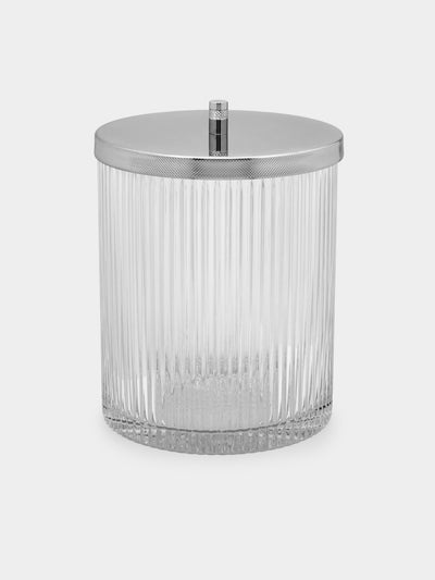 Zodiac London - Cut Crystal Lidded Bin -  - ABASK - 
