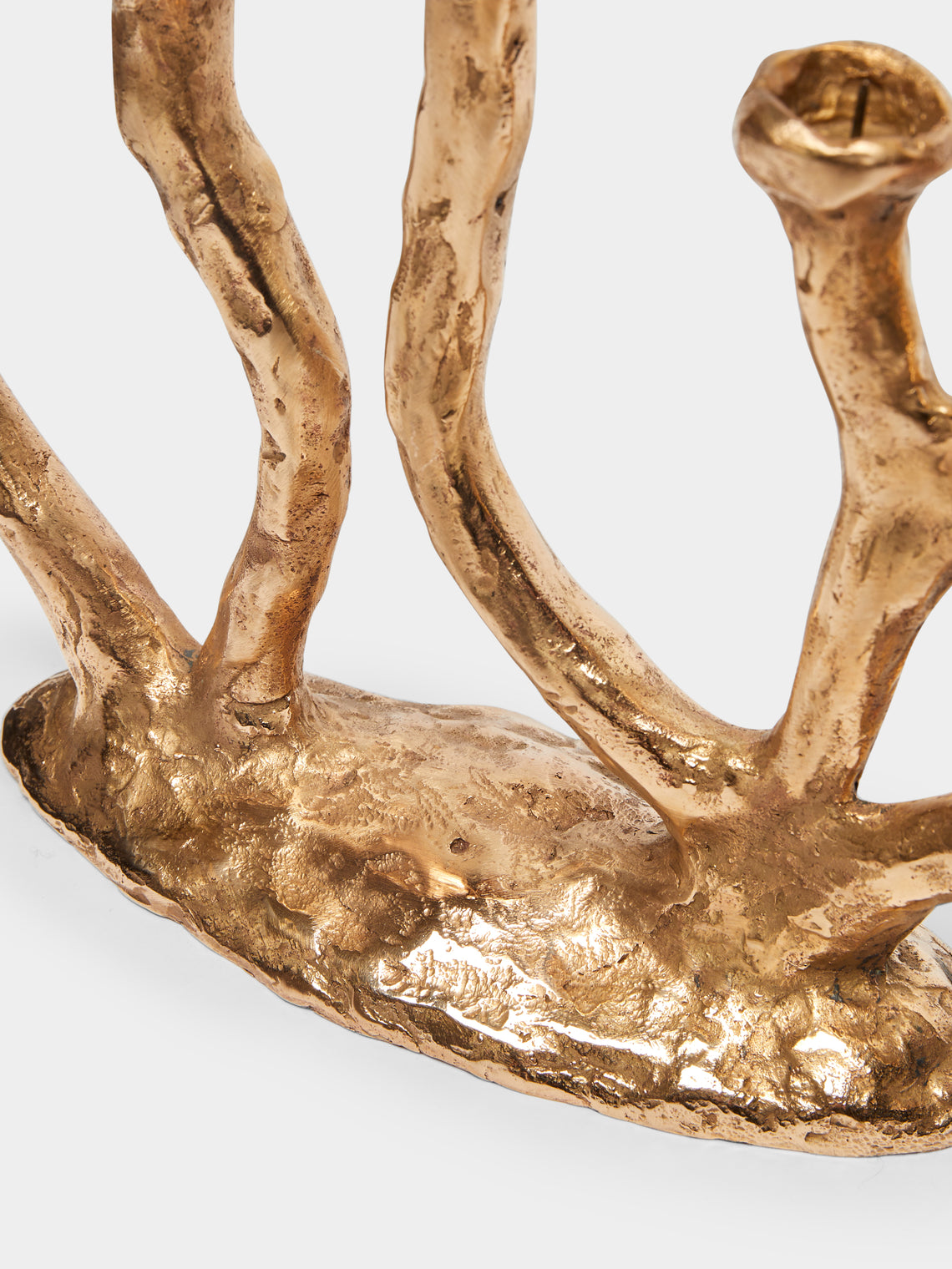 Osanna Visconti - Hand-Cast Bronze Menorah -  - ABASK