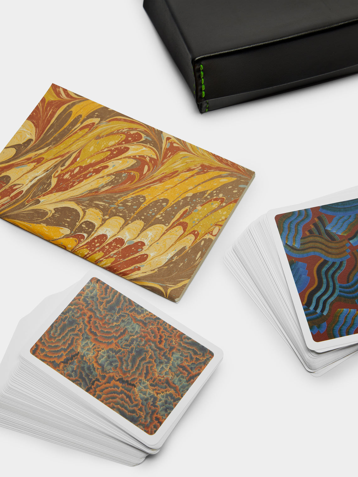 Nick Plant - Leather Playing Cards Set -  - ABASK