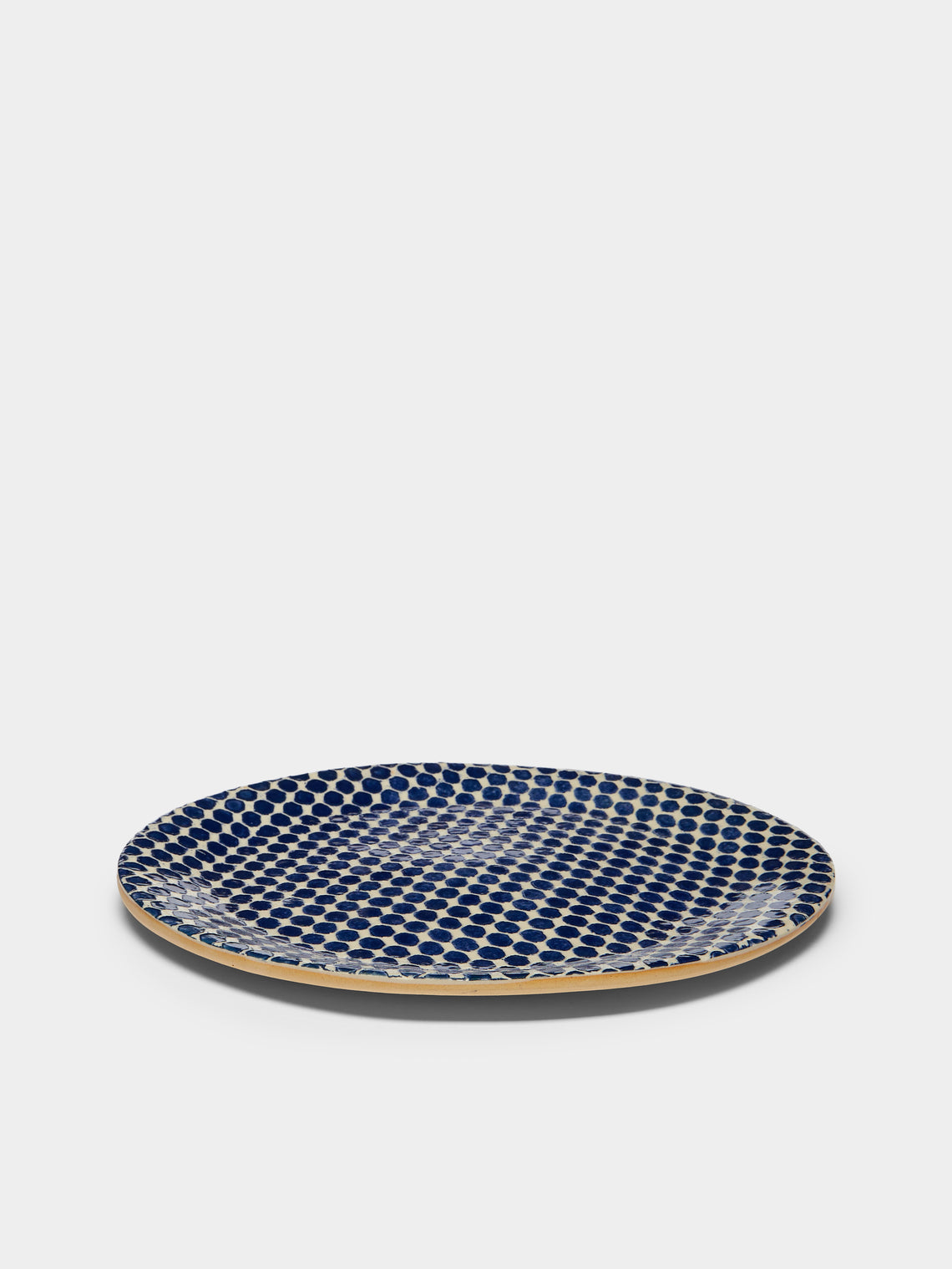 Terrafirma Ceramics - Hand-Printed Ceramic Dinner Plates (Set of 4) -  - ABASK