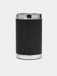 Giobagnara - Ocean Leather and Steel Bottle Cooler - Black - ABASK - 