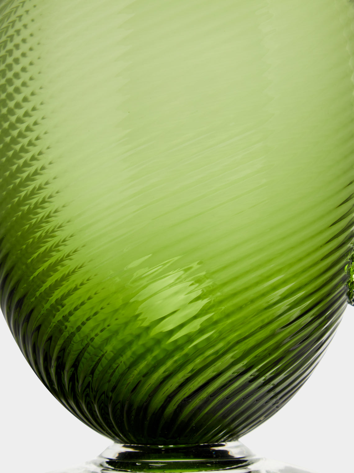 NasonMoretti - Twisted Soraya Hand-Blown Murano Glass Pitcher -  - ABASK