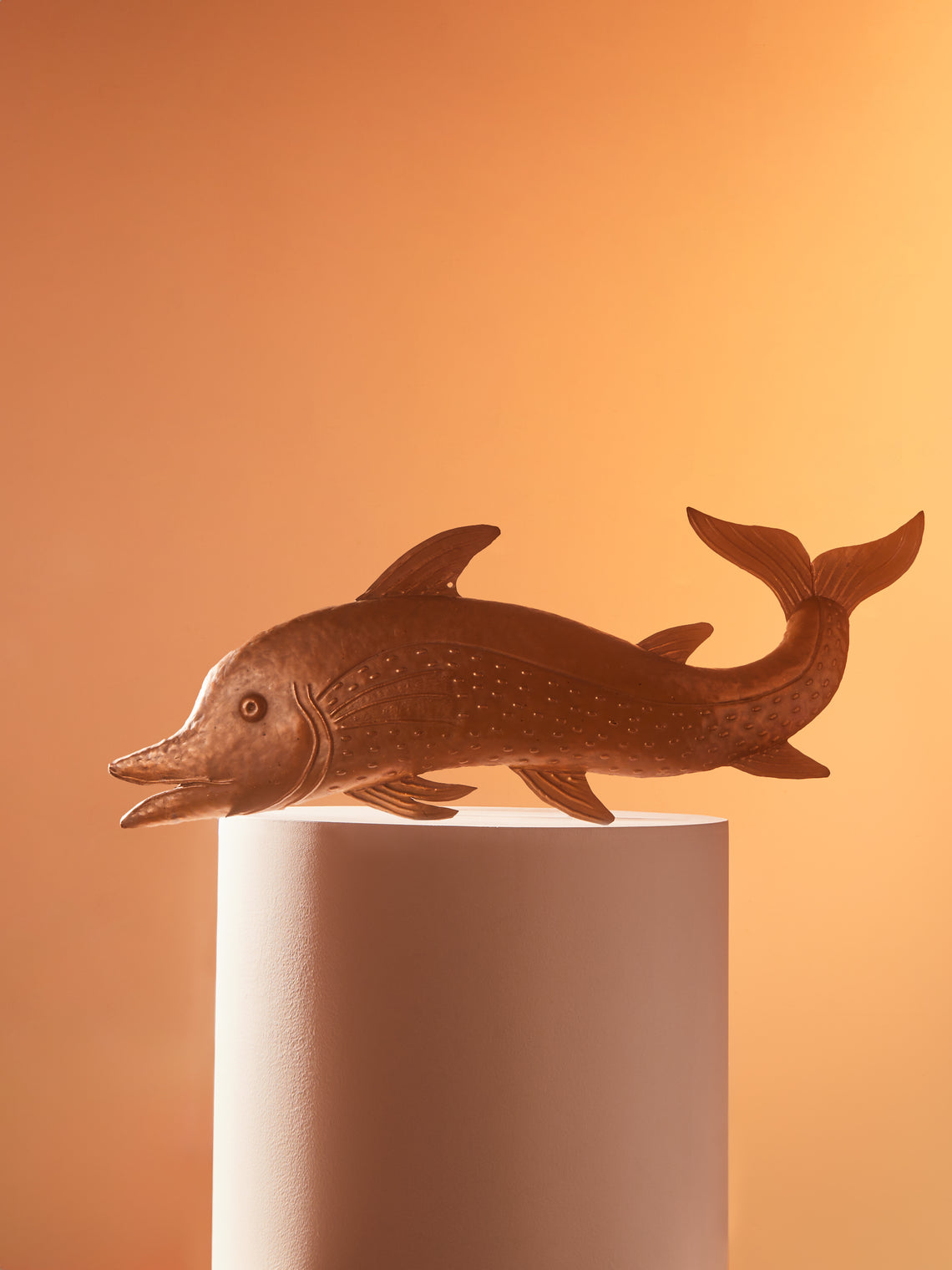 Antique and Vintage - 19th-Century Copper Fish -  - ABASK