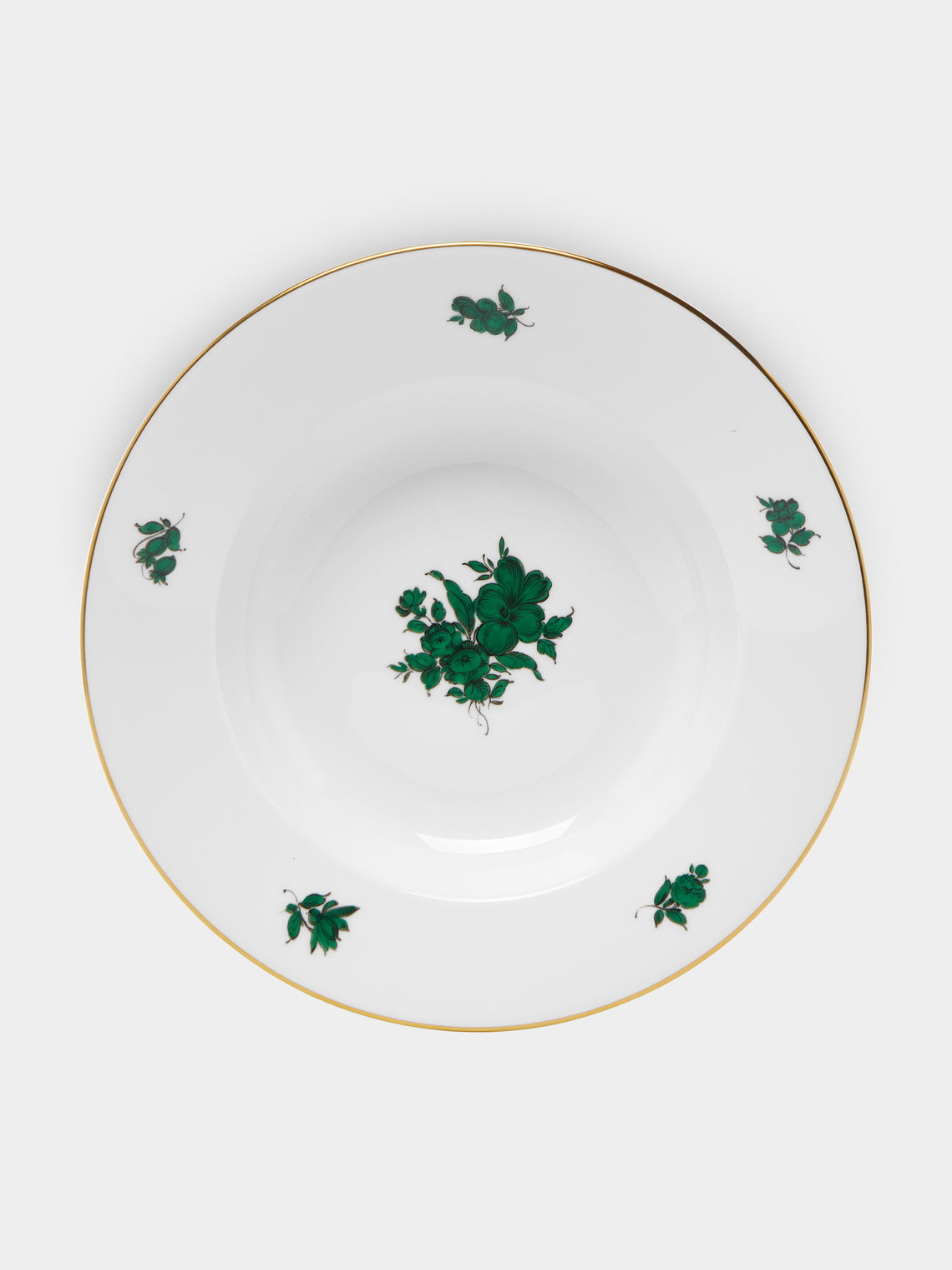 Augarten - Maria Theresia Hand-Painted Porcelain Soup Plate -  - ABASK - 