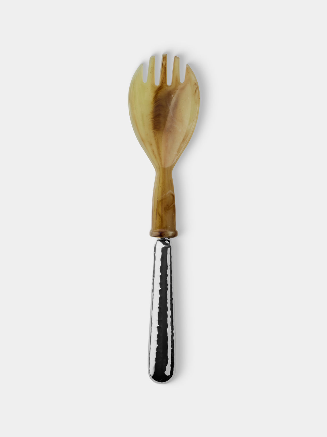 Pampaloni - Troia Silver-Plated Serving Utensils (Set of 5) - Silver - ABASK