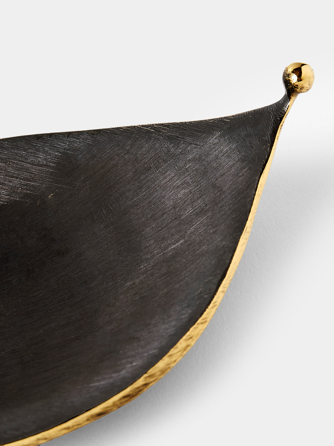 Carl Auböck - Leaf Brass Ashtray - Black - ABASK