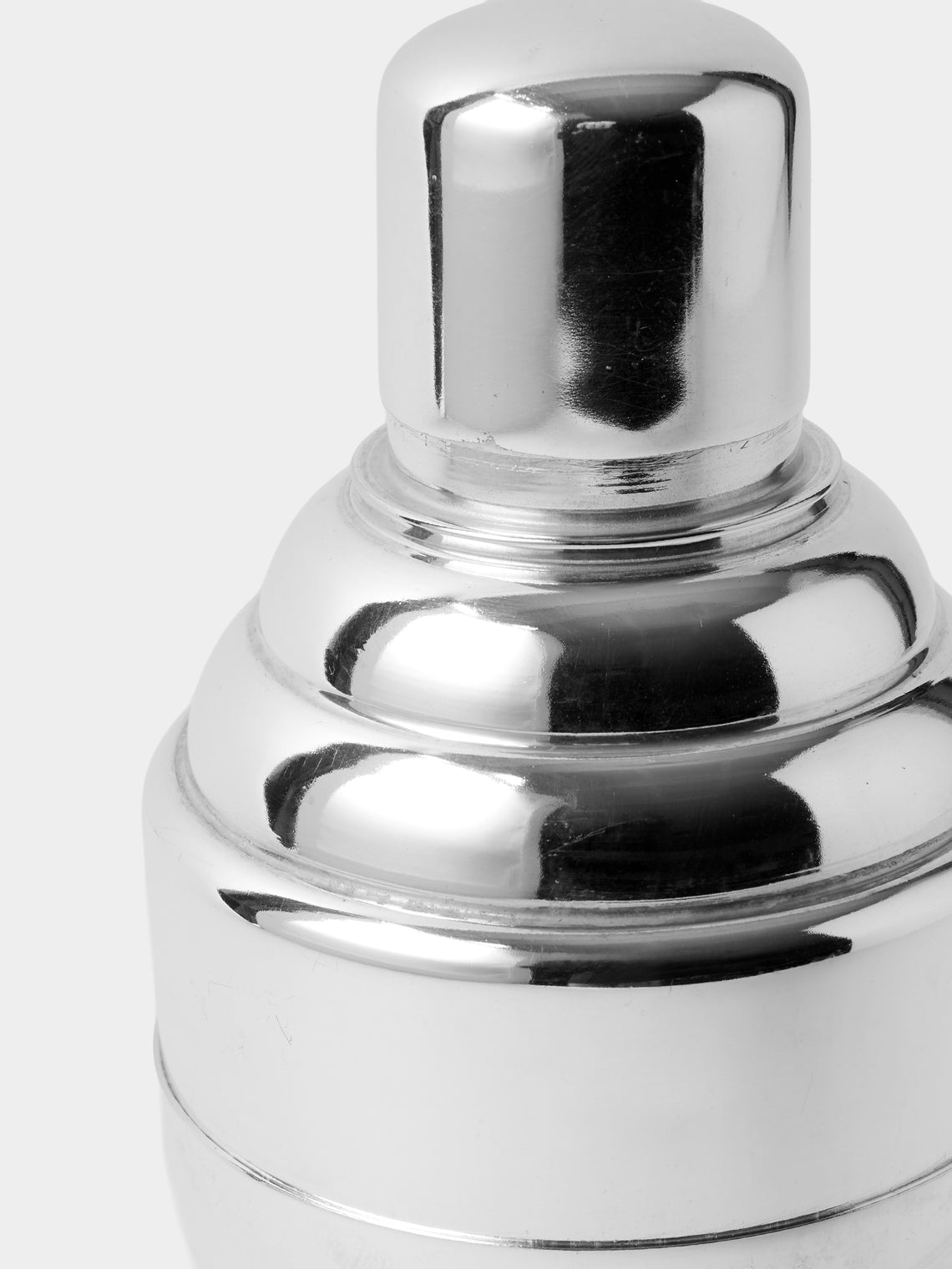 Antique and Vintage - Mid-Century Silver-Plated Cocktail Shaker - Silver - ABASK